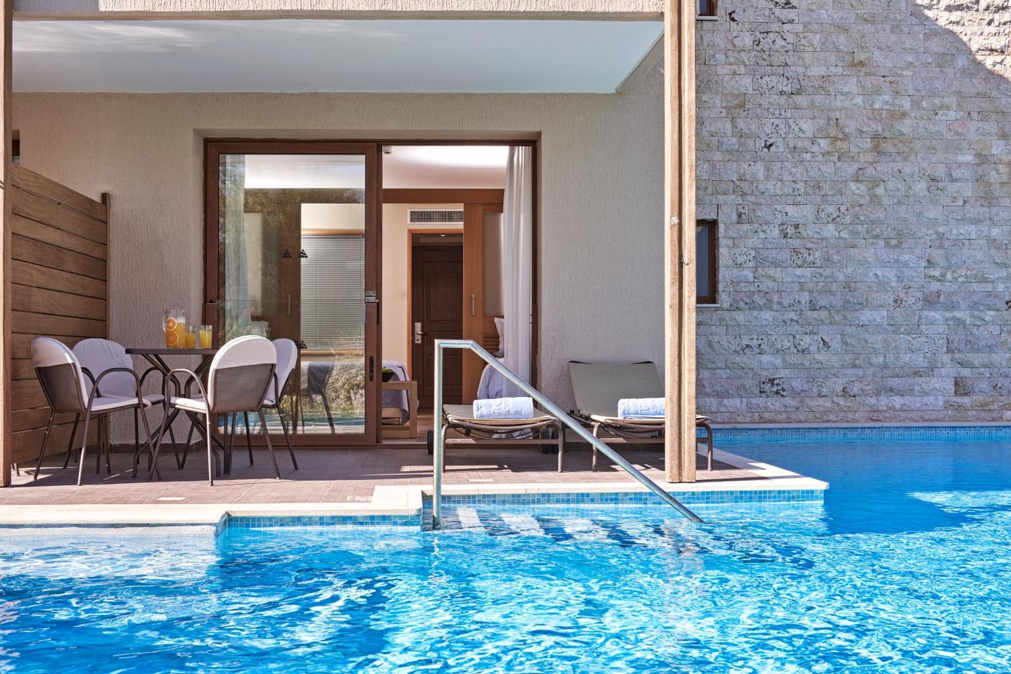 Atlantica Aegean Park Otel Kolymbia Dış mekan fotoğraf