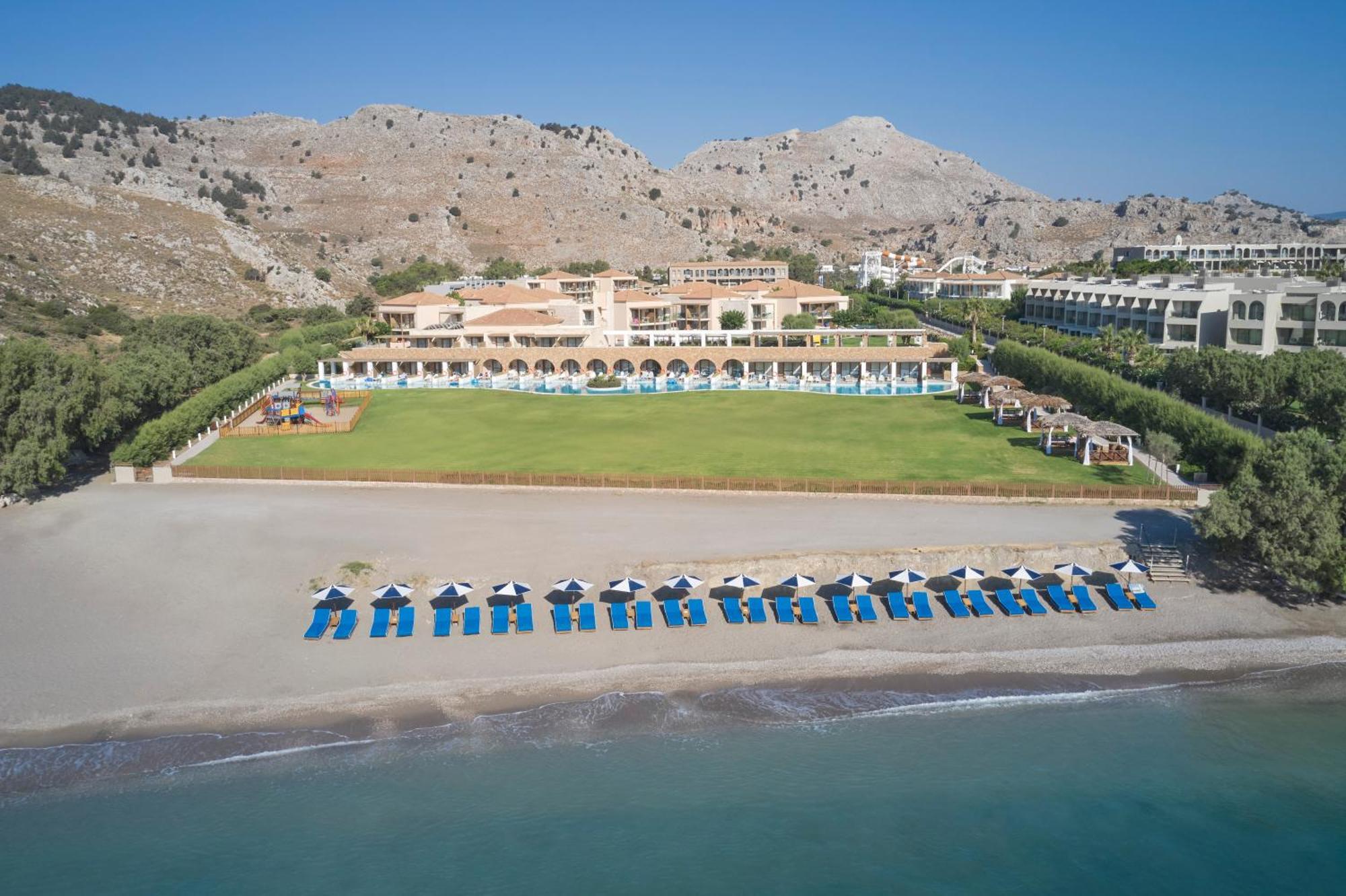 Atlantica Aegean Park Otel Kolymbia Dış mekan fotoğraf